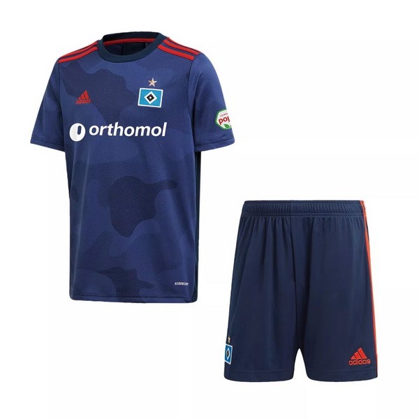 Camiseta Hamburgo S.V 2ª Niños 2020-2021 Azul